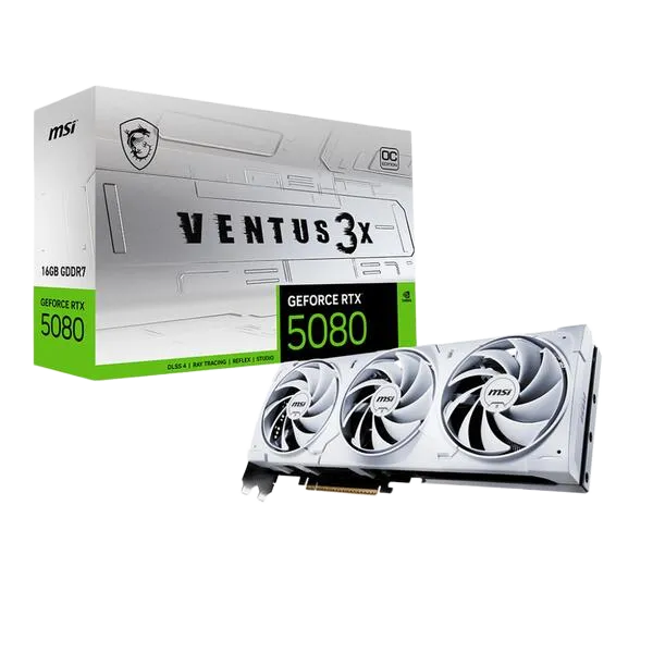 RTX 5080 MSI Ventus 3x-White