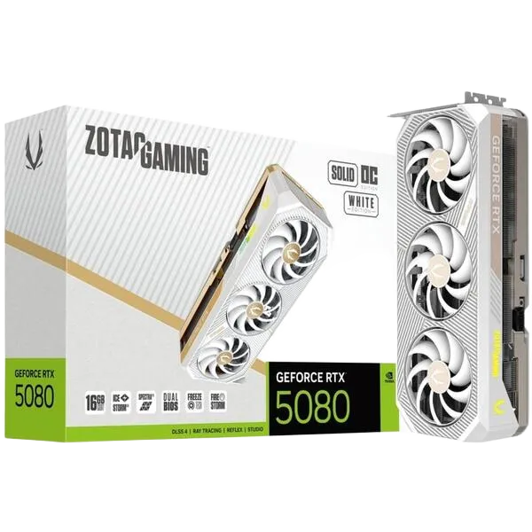 RTX 5080 ZOTAC Solid OC-White