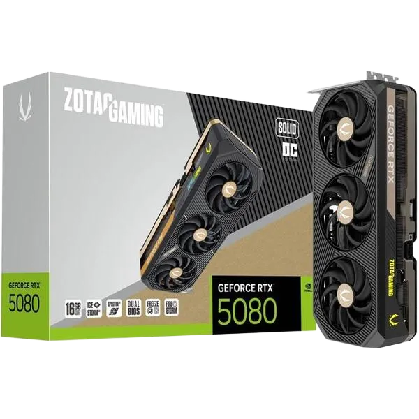 RTX 5080 ZOTAC Solid OC-Black