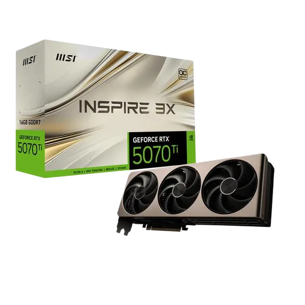 RTX 5070 Ti MSI Inspire 3x