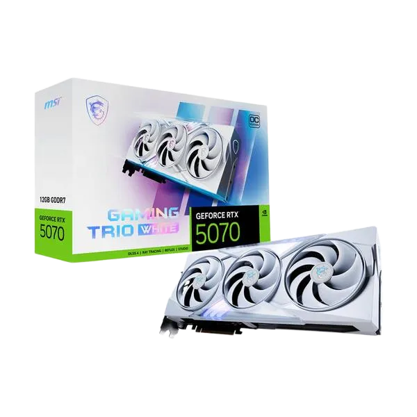 RTX 5070 MSI Gaming Trio-White