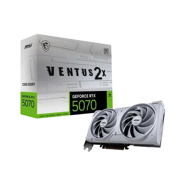 RTX 5070 MSI Ventus 2x White
