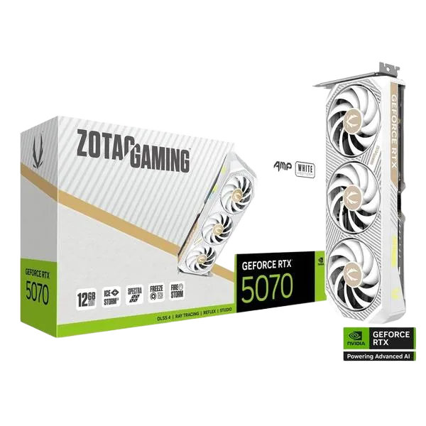 RTX 5070 ZOTAC AMP-White
