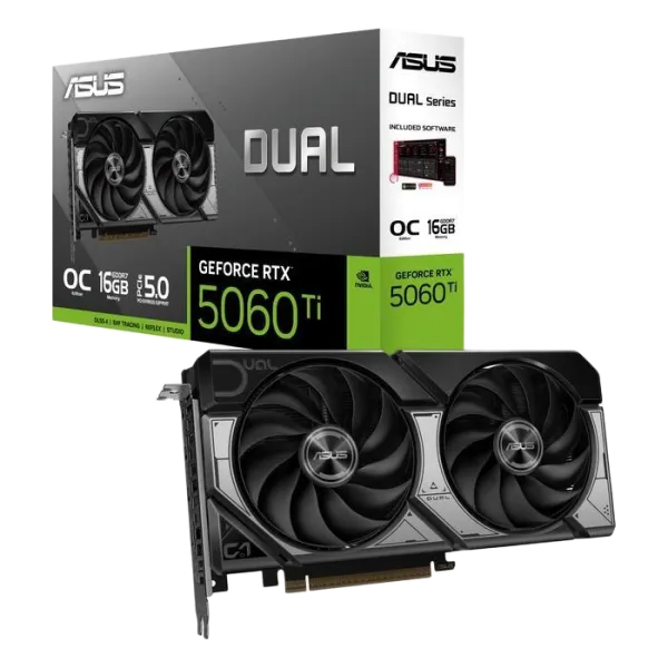 RTX 5060 Ti ASUS Dual OC-Black 16GB