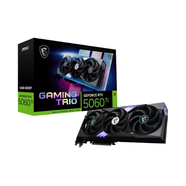 RTX 5060 Ti MSI Gaming Trio-Black 16GB