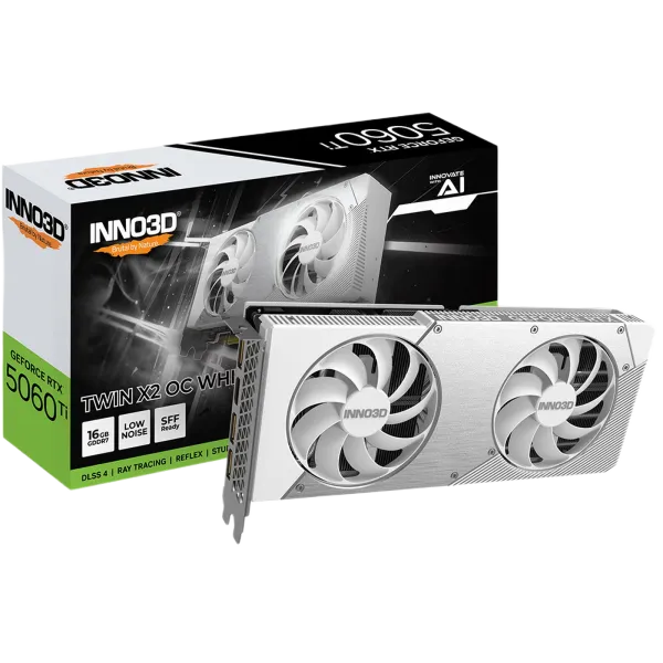 RTX 5060 Ti INNO3D Twin x2-White 16GB
