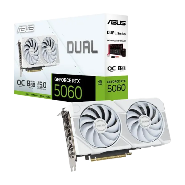 RTX 5060 ASUS Dual OC-White
