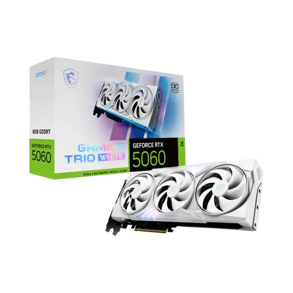 RTX 5060 MSI Gaming Trio-White