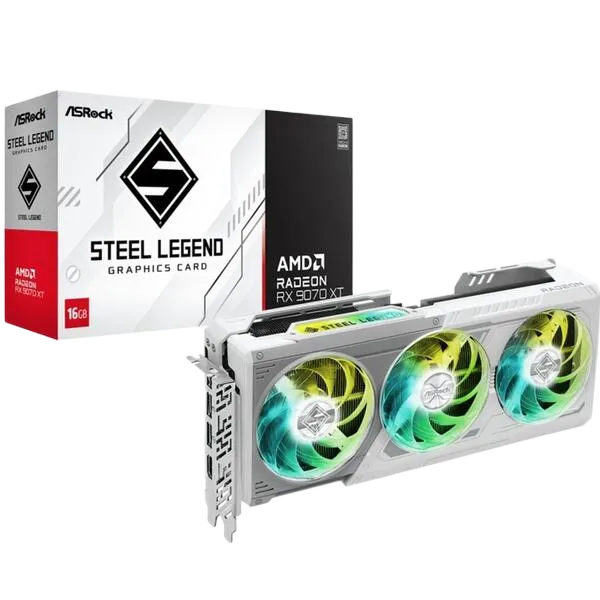 RX 9070 ASROCK Steel Legend