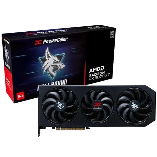 RX 9070 XT POWERCOLOR Hellhound-Black