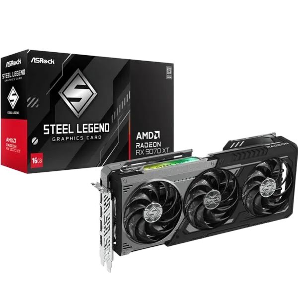RX 9070 XT ASROCK Steel Legend-Black