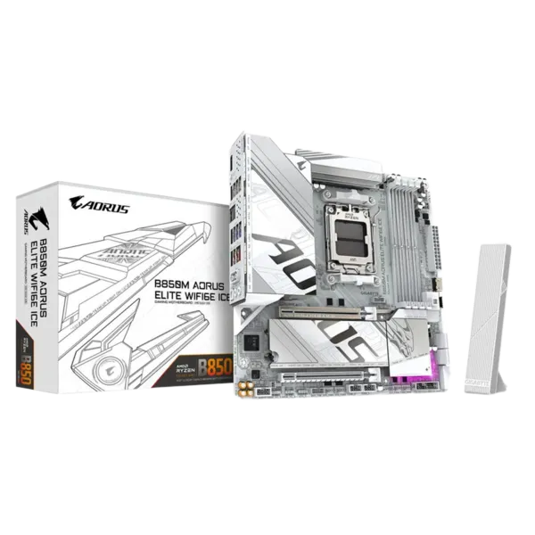 GIGABYTE B850M Aorus Elite Wifi6E ICE