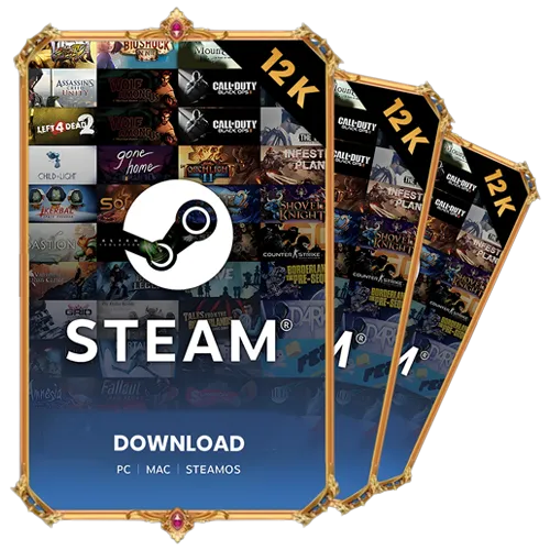 Steam Wallet 12k