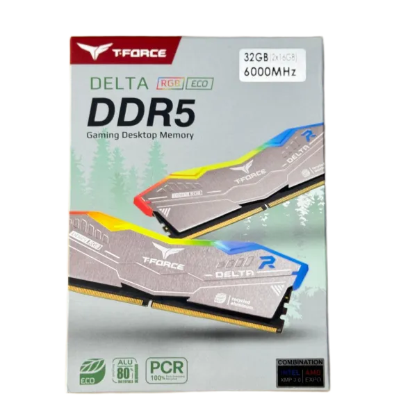 TEAM T-Force Delta RGB ECO 32GB (16x2) 6000MHz CL30